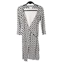 DIANE VON FURSTENBERG Robes US 6 cotton - Diane Von Furstenberg