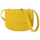 Geneve Mini Crossbody Bag - A.P.C - Leather - Yellow - Apc