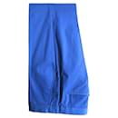 Hugo Boss blue cotton pants / pair of trousers