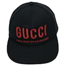 **Gucci Black Cotton Cap