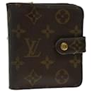 LOUIS VUITTON Portafoglio con zip compatta con monogramma M61667 LV Aut 41633 - Louis Vuitton