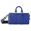 LV Keepall 25 Leder blau - Louis Vuitton
