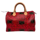 Louis Vuitton x Kusama Yayoi 2012 Limited Edition Speedy 30 Red / Very good