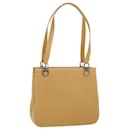 Salvatore Ferragamo Borsa a Spalla Pelle Beige Auth cl519