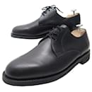 NINE PARABOOT DERBY SHOES 8 41 BLACK LEATHER NEW BLACK LEATHER SHOES - Paraboot