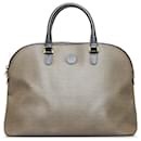 Fendi Brown Pequin Sac à main