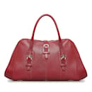 Leather Senda Handbag - Loewe