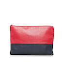 Pochette en cuir bicolore - Céline