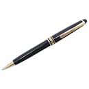 PENNA A SFERA MONTBLANC MEISTERSTUCK CLASSIC ORO MB10883 PENNA IN RESINA NERA - Montblanc