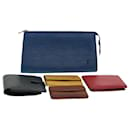 Louis Vuitton Epi Wallet 5Set Red Yellow Black LV Auth 45020 Leather  ref.961849 - Joli Closet