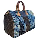 Louis Vuitton Speedy 35 Van Gogh "La nuit étoilée" Personalizado Único