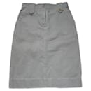 Khaki cotton skirt, taille 38. - Isabel Marant Etoile