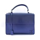 Cuero Louis Vuitton Cluny BB Epi azul marino