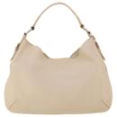 PRADA Shoulder Bag Leather White Auth am4394 - Prada