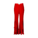 Blumarine Flared Trouser with Slits