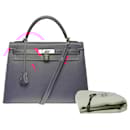 Hermes Kelly bag 32 in Pink Leather - 101181 - Hermès