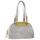 PRADA Shoulder Bag Nylon White Auth am4378 - Prada