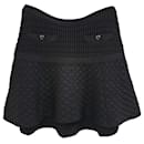 Chanel Globe Black Skirt