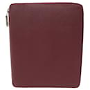 NEW HERMES IPAD CASE E-ZIP COVER IN BORDEAUX EPSOM LEATHER NEW COVER - Hermès