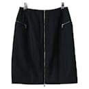 Christian Dior Vintage AW00 Zip Front Pencil Skirt