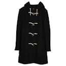 Louis Vuitton Duffle Coat in Black Wool