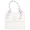 Off-White Gummy Jitney 2.8 Bag in White Leather - Off White