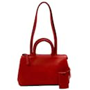 Marsell Red Leather Mini Horizon Bag - Autre Marque
