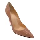 Christian Louboutin Nude So Kate 120 Patent leather pumps