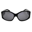 Miu Miu Black Sunglasses with Camellia Details