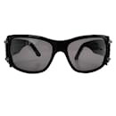 Chanel Black Crystal Bijou Numero 1 Óculos de sol