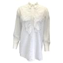 Vivetta Finicky Filly Long Sleeved Button-down Eyelet Blouse - Autre Marque