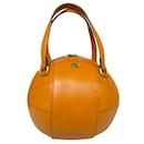 Baskets Gucci Tifosa cabas en cuir orange