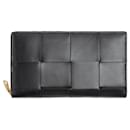 Black Large Zip Wallet - Bottega Veneta