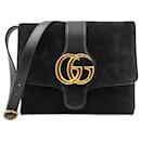 Gucci Arli shoulder bag in black suede