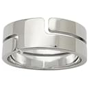 Dinh Van ring, "Seventies", WHITE GOLD.