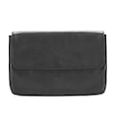 Gucci Leather Document Case Leather Business Bag 387082 in Good Condition