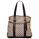 Gucci Brown GG Canvas Tote Bag