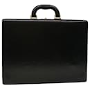 BALLY Business Bag Leather Black Auth bs5470 - Bally