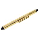 LOUIS VUITTON Styro Agenda Ballpoint Pen Metal Gold N75007 LV Auth 42776 - Louis Vuitton