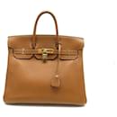 Hermes Birkin handbag 32 HAC STRAPS TOP 2002 LEATHER TOGO GOLD HAND BAG - Hermès