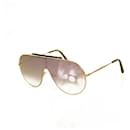 Stella McCartney SC0056S 004 Brillen-Sonnenbrille mit goldfarbenem Rahmen und rosafarbenem Farbverlauf - Salvatore Ferragamo