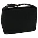 Bolsa de mão Christian Dior Nylon Black Auth 42707