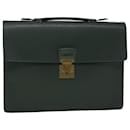 LOUIS VUITTON Taiga Serviette Kourad Business Bag Epicea M30074 Clase de autenticación LV540 - Louis Vuitton