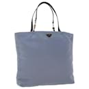 PRADA Hand Bag Nylon Light Blue Auth cl559 - Prada