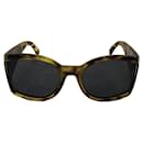 **Gianni Versace Brown Celluloid Sunglasses