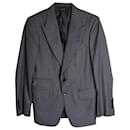 Tom Ford Shelton Micro-Houndstooth Dinner Jacket in Grey Wool