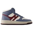 H630 Sneakers - Hogan - Leather - Blue