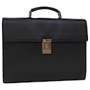 PRADA Hand Bag Safiano Leather Black Auth ar9575 - Prada