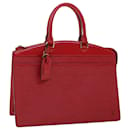 Bolsa LOUIS VUITTON Epi Riviera Vermelho M48187 LV Autenticação cl541 - Louis Vuitton