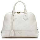 Louis Vuitton White Monogram Empreinte Neo Alma PM